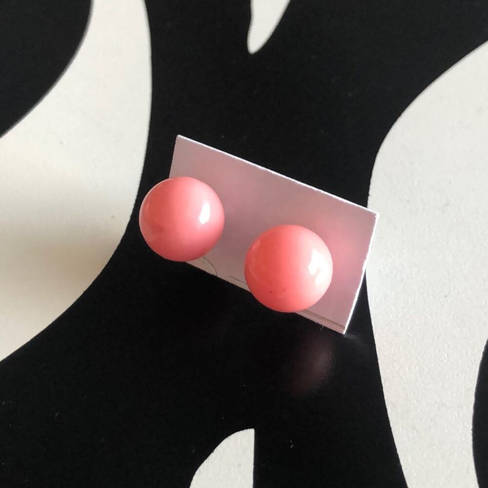 4 for $20 Light Pink Ball Stud Earrings